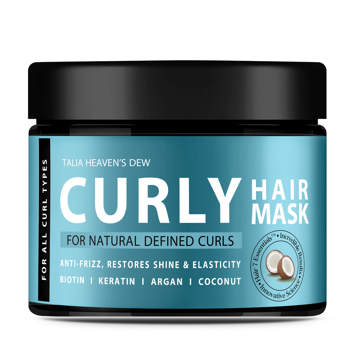 Talia Curly Hair Mask | Natural Hair Mask for Curly Hair