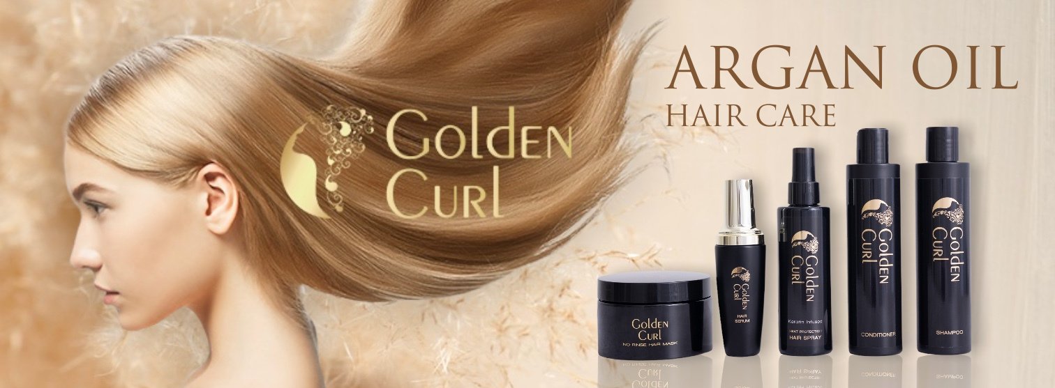 Golden Curl - best argan oil based hair care products for all hair types