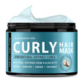 Best hair care in Australia by Beautylux - Curly hair mask by Talia and Beautylux. Best hair mask to achieve naturally defined curls. Natural and vegan hair hydrating and conditioning mask. Haircare rich with Keratin, B-Vitamins, Biotin, Argan and Coconut oils to restore shine and elasticity. 