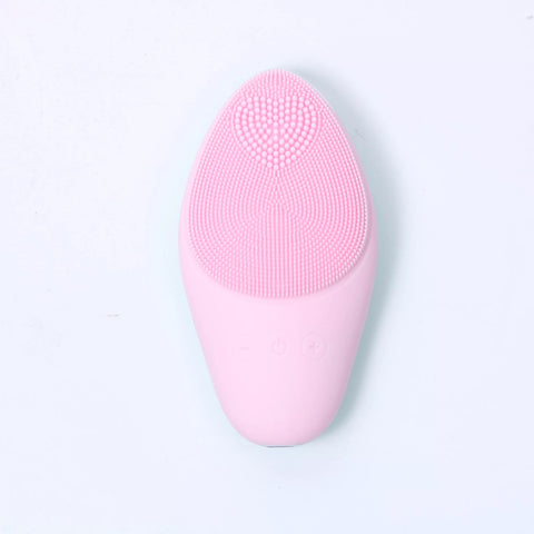 Deep cleansing Multi-functional silicone face cleansing brush with LED light function