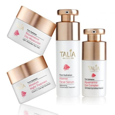 Talia Pure Hydration Skincare Set (4 products)