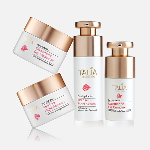 Talia Pure Hydration Skincare Set (4 products)